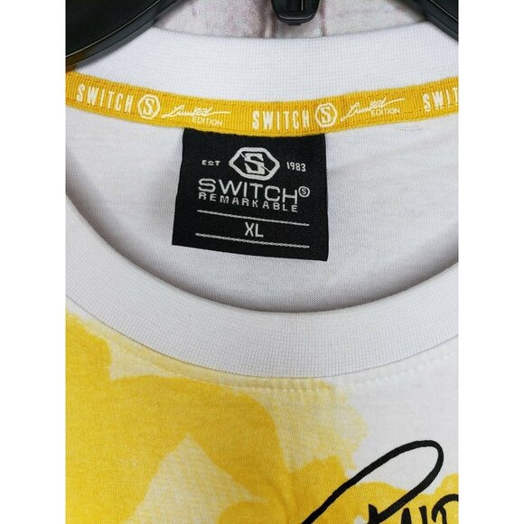 Paid In Full Money Power Respect Hustle Switch Remarkable Yellow Men XL T Shirt - Picture 12 of 12